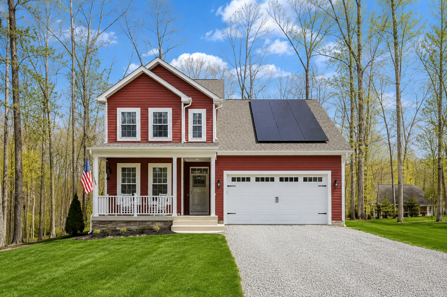 New construction home by Badger Homes in Richmond VA